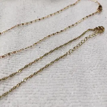 골드 심플 목걸이