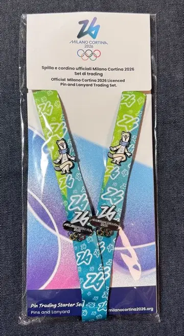 밀라노 코르티나 2026 스트랩 (티나와 밀라노 코르티나 핀 포함)