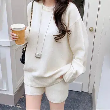 니트 셋업 by LEGNA (목걸이 없음)