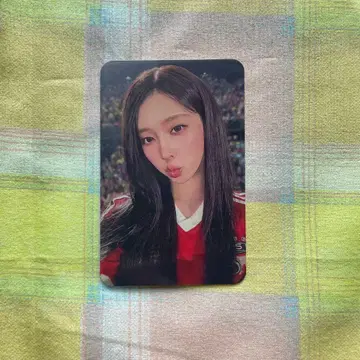 윈터 aespa 추첨 SPECIAL smtown 한정판 트레이딩 카드