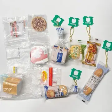 Pasco 빵 미니어처 식품 캡슐 토이 가챠 세트