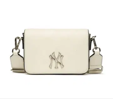 MLB KOREA 엠보싱 모노그램 NY 로고 미니 크로스백