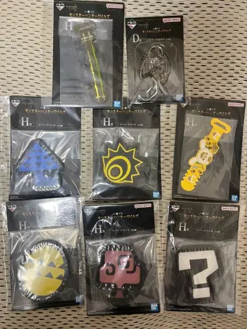 제일복권 몬스터 헌터 와일즈 H상 러버 모듬 D상 스테디셀러 키홀더