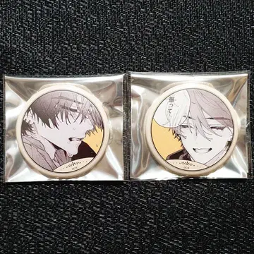 코이세요 마야카시 텐시도모 미라이야 서점 캔뱃지 니카미 카미나리 캔 2