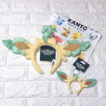 포켓몬 포케파크 머리띠 키링 리프