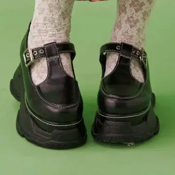 jouetie 통굽 로퍼 메리제인 레이스업 슈즈