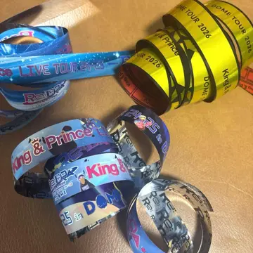 King & Prince 킹프리 은색 테이프 3개 풀