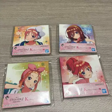 5등분의 신부 제일복권 축복의 문출 K상 캠퍼스 보드 세트