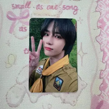 TXT FREEZE LAZADA 투바 혜택 트레이딩 카드 범규