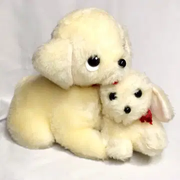 강아지 봉제 인형 오르골