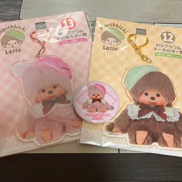 제일복권 몬치치 아크릴 키링 캔뱃지