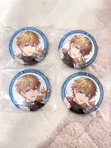 엑스 알비오 캔뱃지 니지산지 8주년