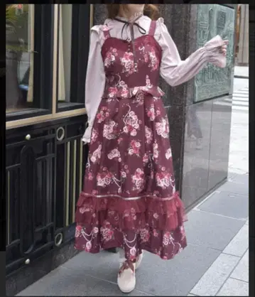 엑시즈팜 로즈 앙 플뢰르 점프 스커트