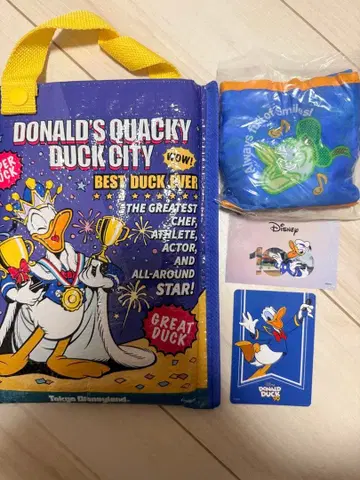 도날드 돗자리, 에코백, 카드 2장