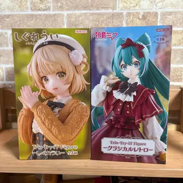시구레 우이 하츠네 미쿠 피규어 2체 세트