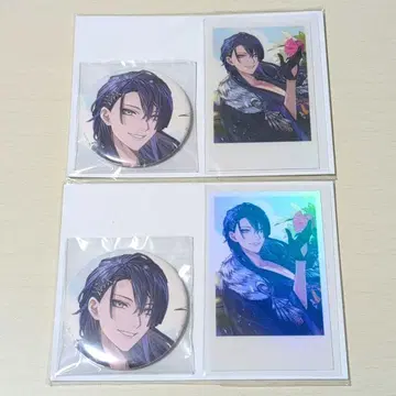 니지산지 나가오 케이 생일 2024 캔뱃지 폴라로이드 3