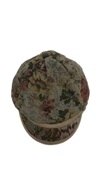 빈티지 모자 헌팅캡 꽃무늬