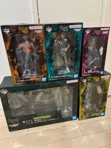 제일복권 주술회전 사멸회유 라스트 원상 포함 피규어 컴프 세트