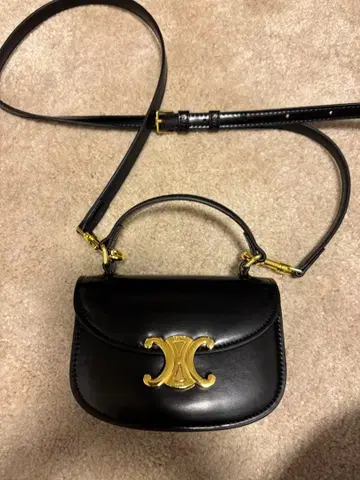 숄더백 미니 부자스 클레어 / 샤이니 카프 스킨