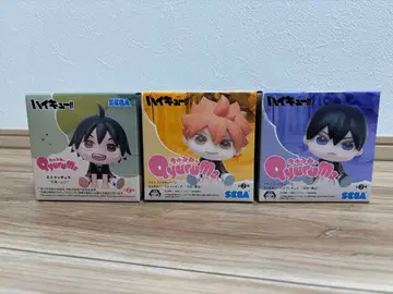 하이큐 큐룽하게 쳐다보는 포즈 미니 피규어 3개 세트