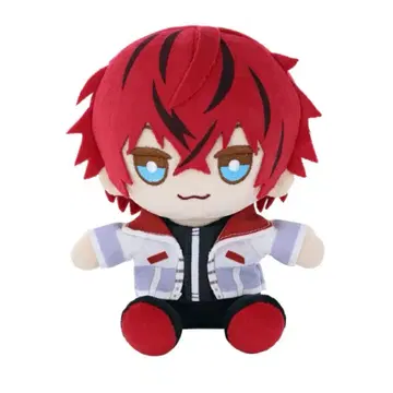 메테오라 로제 앉아 봉제 인형