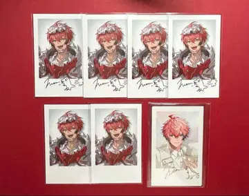 아카기 웬 6주년 기념 랜덤 폴라로이드 7장 세트 니지산지