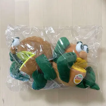 제스프리 키위 브라더스 마스코트 파우치 2개 세트