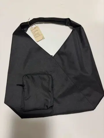 무인양품 나일론 숄더백 블랙