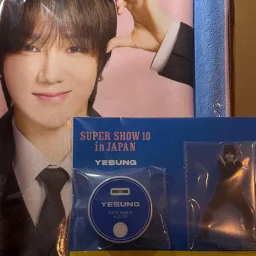 예성 슬로건 아크릴 스탠드 스파쇼 SUPER JUNIOR