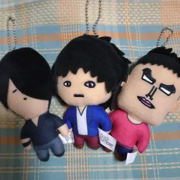 백 넘버 봉제 인형 키링