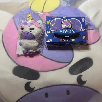 시원 부채 케이스 봉제 인형 키링 팬 라이트 액세서리