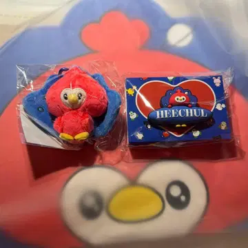 희철 부채 케이스 봉제 인형 키링 팬 라이트 액세서리