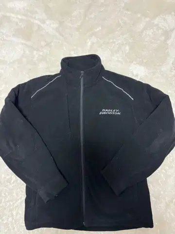 HARLEY-DAVIDSON 블랙 플리스 자켓