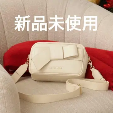 미사용 새상품 JILL STUART 숄더백 리본 스퀘어 미니백