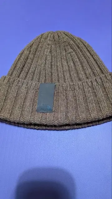 THE NORTH FACE 브라운 니트 모자