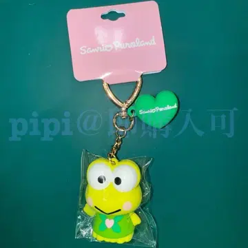 케로피 PVC 마스코트 원 포인트 하트 퓨로 키링