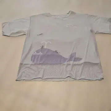 graniph(그라니프) 프릴 T셔츠 L 사이즈 뷰티풀 섀도우