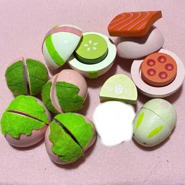 레어 일본풍 세트 토끼 만주 손두부 초밥 벚꽃 떡