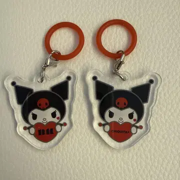 BABYMONSTER 쿠로미 랜덤 메지루시 참 치키타 BM 로고