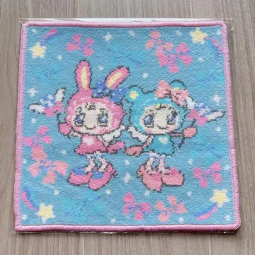 나루미야 메조 피아노 셔닐 직조 손수건 베리에짱 블루 베리에짱