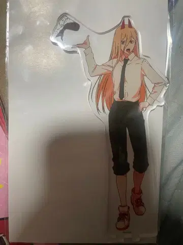 체인소 맨 애니메이트 카페 파워 아크릴 스탠드 포즈