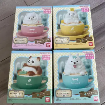 캐릭터 아트 케이스 애니멀 4종 포메라니안 사모예드 팬더 햄스터