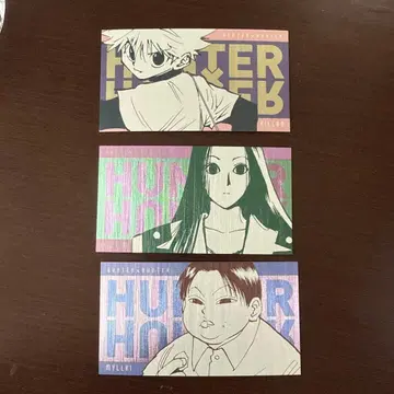 점프샵 봄 컬렉션 헌터헌터 카드 키루아 이르미