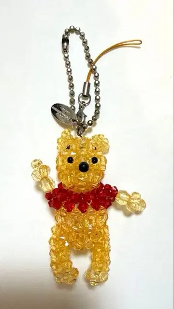 [ 레어템 ] 곰돌이 푸 비즈 스트랩 도쿄 디즈니 리조트