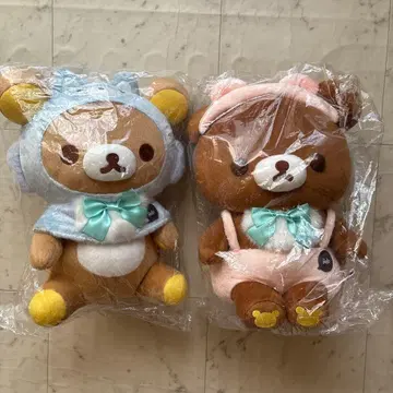 리락쿠마 봉제 인형 40cm 2세트 미개봉 새상품