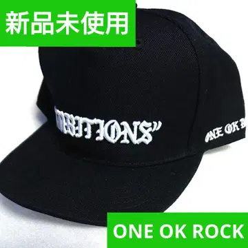 ONE OK ROCK 캡 미사용 새상품 블랙 모자 CAP 원오크록