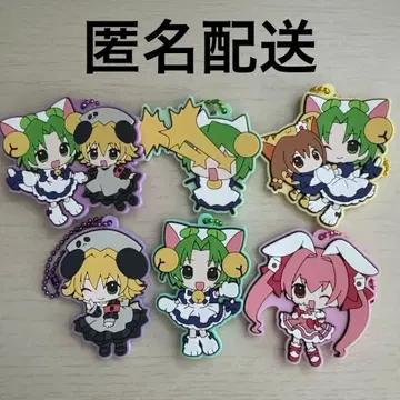 디지캐럿 캡슐 러버 마스코트 6종 묶음 판매