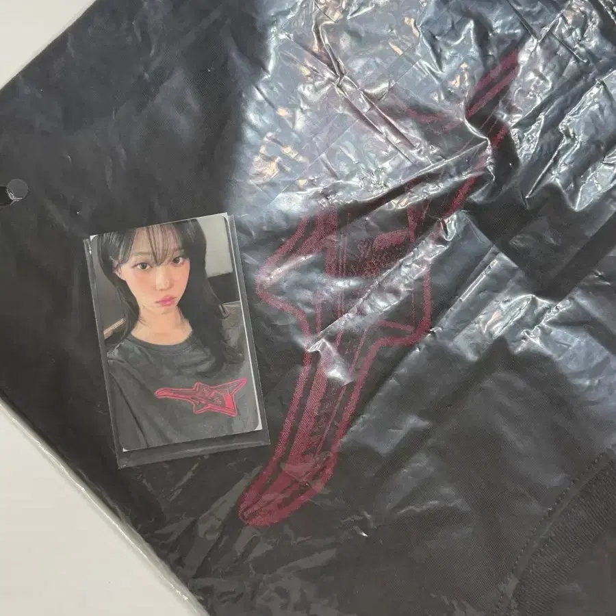 Aespa winter richman long-sleeved t-shirt photocard #aespa,#winter