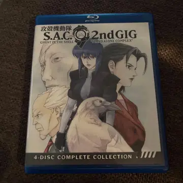 북미판 공각기동대 S.A.C. 2nd GIG 4디스크