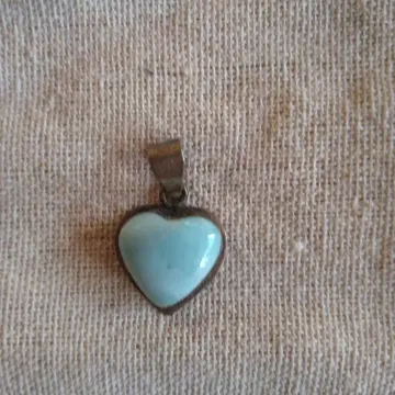 하트형 라리마 펜던트 헤드